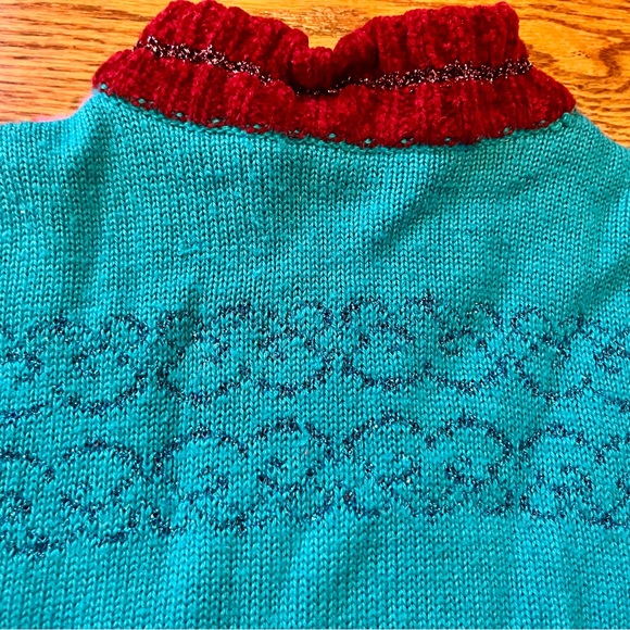 Oilily Multicolor Patchwork Kids Sweater - Picture 3 of 5
